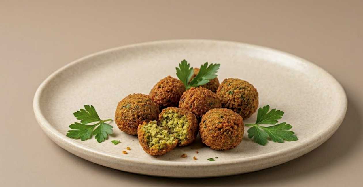 Pedaços de Falafel (5 unidades – V)